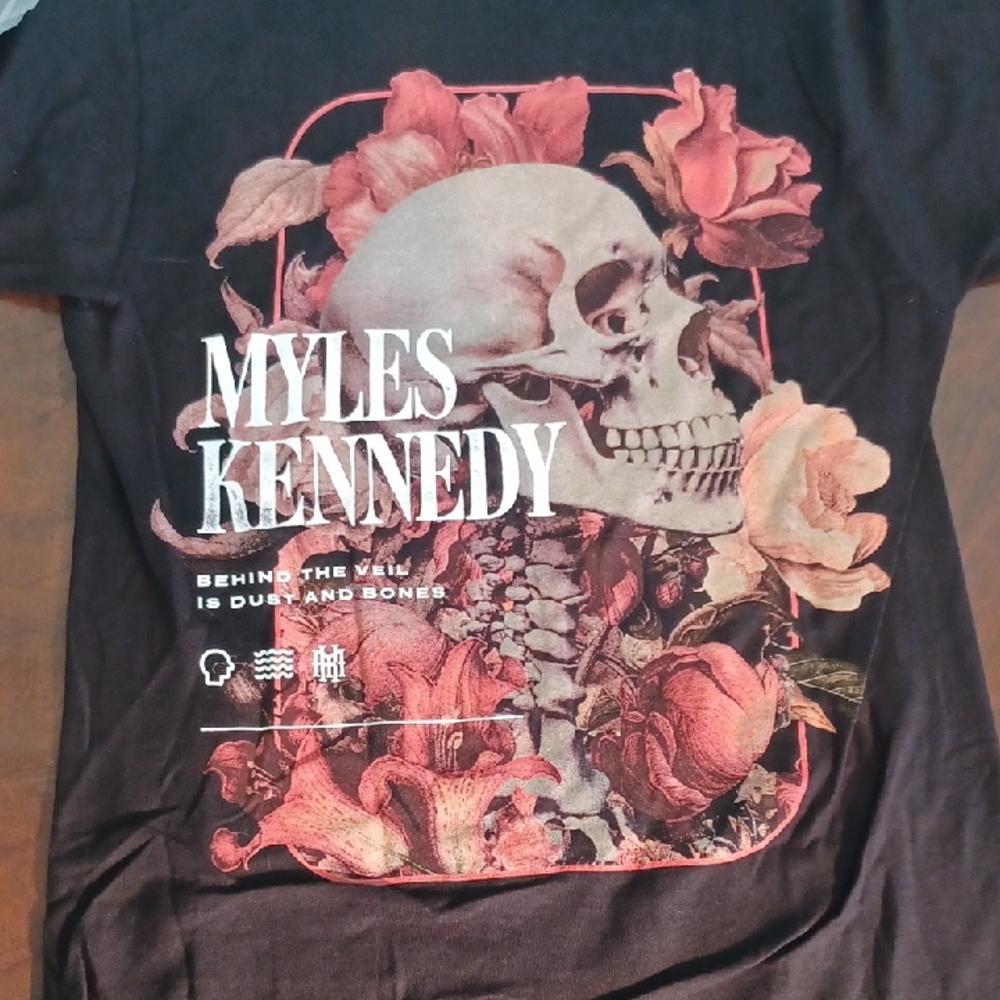 Myles Kennedy Black Graphic T-Shirt